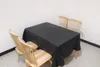Table Cloth Disposable Rectangular Tablecloth Plain 25 Color Party 10pcs Wholesale