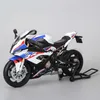 Voitures miniatures WELLY 112 BMW S1000RR 2021, modèle de moto moulé sous pression, véhicule jouet, Collection Autobike ShorkAbsorber Off Road Aut