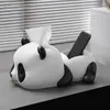 Miski ins Creative Panda Tissue Box Ozdoby Kluczowe przechowywanie salon do jadalni dekoracje domu