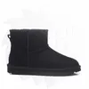 Vrouwen Winter Ultra Mini Laarzen Zwarte Designer Casual Schoenen Australische Platform Laarzen Voor Mannen Echt Leer Warm Enkel Wollen Laarsjes Luxe Schoenen Maat EUR 34-43