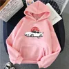 Men's Hoodies Tops Hoodie Streetwear Sweatshirts _ Anime Initial Car Pattern Hip Hop Sweatshirt Boys' Coat Clothing