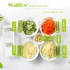과일 야채 도구 Walfos 만돌린 필러 강판 야채 5 개의 블레이드 당근 양파 슬라이서 주방 액세서리 230731