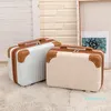 Cosmetic Bags Cases Toiletry Travel Suitcase Small Women's Tote Contrast Color Cute Cosmetic Bags Make Up Bottle Organizer Makeup Case Storage Box