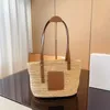 basket bag luxury straw designer bag tote women Classic Simple Large Shopping Handbags Totes summer beach bags 230731