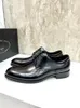 5modelo Men's Genuine Leathe Oxford Confortável Designer Sapatos Originais Lace Up Formal Business Casual Daily Derby Shoes para Masculino
