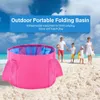 Other Health Beauty Items Collapsible Foot Soaking Bath Basin Bag With Handles For Kids Portable Pedicure Feet Spa Bucket Tub Travel Camping 230728