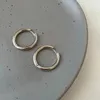 Hoop Earrings 925 Sterling Silver Necklace Women's Chain Without Pendant Clavicle Naked Full Of Stars Thin Sweate