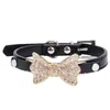 Collari per cani Bling strass cucciolo cristallo collare per cani di piccola taglia collana fibbia in lega accessori per animali domestici