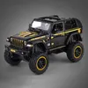 Diecast Model Cars 120 Jeeps Wrangler Rubicon 1941 Vehicle Model Car Toy High Simulation Exquisite Offroad Alloy Collection Toys Car for Children X0731