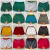 Basketball Just Don Short Throwback Hommes HipPop Shorts Sport Pantalons de survêtement Porter Pantalon Veste pour homme Cousu Équipe Taille Élastique Cordon Vintage Tyus Jones