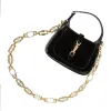 Bolsas femininas bolsas mini bolsas crossbody designer de moda couro envernizado ombro único bolsa de corrente de diamante grosso bolsas femininas Jackie 1961 Series