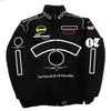 F1 racepak College stijl retro stijl herfst winterjas jas nieuwe stijl Formule 1 auto logo jas met dezelfde stijl242E