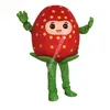 Stage Performance Two Style Strawberry Mascot Costume Top Cartoon Anime Theme Character Carnival Unisex vuxna storlek Jul födelsedagsfest utomhus outfit kostym
