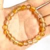 MG1944 8 MM AAA GRAD KENYA GUL AGATE JOMENS KVINNA NATURE GEMSTONE BEADED CHAKRA WRIST SMYCKE