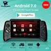 Портативные игровые игроки Powkiddy X17 Android 7 0 Handheld Console 7 -дюймовый сенсорный экран IPS MTK 8163 Квадратный 2G RAM 32G ROM RETRO 230731