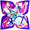 Foulards 14 couleurs 60 cm Écharpe Pour Dames Mode Femmes De Luxe Hijab Soie Satin Châle Écharpes Lily Foulard Carré Foulard