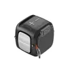 Tragbare Lautsprecher PartyOne Mini Wireless Bluetooth Outdoor Tragbarer wasserdichter Subwoofer schwerer Bass FM Radio LED-Licht R230731