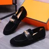 2023 New Mens Dress Shoes Designer Fashion Loafers Business Office Work Formal Shoes Male Brand Designer Party Wedding Flats Size 38-44