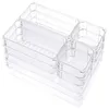 Clothing Storage Drawer Organizers Set Plastic Bedroom Vanity Dresser Tray Top Of Closet And Sweater Organizer For