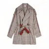 Kamek Rów ​​Płaszczy High End Japońska 2023 Zimowa moda w tym roku Windbreaker Yao DI w tym samym stylu dla kobiet pokazuje
