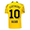 23 24 25 Dortmund Football قمصان كرة القدم قمصان خاصة 2023 2024 2025 All Black Football Shirt Reus Neongelb Hummels Brandt Yeyna Men Kids Kit Maillot de Foot