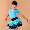 Roupas de palco para meninas, vestidos de salsa, crianças, dança latina XS-XXL, crianças, roupas de dança de tango, fantasia de show escolar para venda