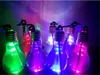 LED Light Bulb shape Bottle 400ml clear Lamp Cups water bottles Lighting luminous Beverage juice milky tea cup bottles DecorZZ