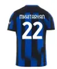 23 24 LUKAKU LAUTARO ERIKSEN Soccer Jerseys 2023 BARELLA J.CORREA INTERS DZEKO ASLLANI TROISIÈME S GOSENS SKRINIAR HITARYAN Hommes Enfants Joueur Football Uniforme