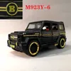 Diecast Model Arabalar 124 Alaşım Araç Modeli Koleksiyon Diecast Simülasyon G65 SUV XLG (M929Y6) Erkekler için Oyuncaklar 20cm araç 6 Açık Kapılar Geri Çekin X0731