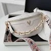 HBP Crossbody Bags Вечерние сумки цепь моды Fanny Pack Ladies Luxury Brand грудь маленькое женское седельное кожаное плечо для женщин Sac 220811