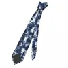 Bow Ties slipsfärgade slips unisex polyester 8 cm nacke för mens casual breda tillbehör gravatas företag