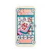 Cell Phone Cases Mahjong Text Suitable For Apple 12 Mobile Phone Case Straight Edge Silicone 11 Protective Cover All inclusive Creative Case x0731