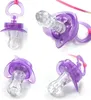 Other Event Party Supplies 1030Pcs LED Pacificer Light Up Pacifier Necklace Flashing Whistle Rave Glowing In The Dark 230731