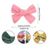 Party Favor 2pcs / set Mignon Coton Arcs Pince À Cheveux Bébé Filles BB Pinces À Cheveux Bowknot Épingles À Cheveux Boutique Bord Clips Enfants Cheveux Accessoires T9I002396