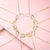 Strands Strings Prata Esterlina 925 Colares Personalizados com Nome Infinito para Mulheres Placa de Identificação Feito sob Medida BFF Pingente Presentes Mãe 230729