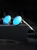 Óculos de sol Metal Steampunk Masculino Feminino Moda Óculos Redondo Marca Designer Vintage Sol Alta Qualidade de sol 230729