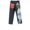 Heren Jeans Heren Zwarte Baggy Jeans Hip Hop Designer CHOLYL Merk Skateboard Broek losse Stijl True HipHop Rap Jeans Jongen maat 30-46 230729