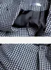 Women's Two Piece Pants 2 Elegant Women Plaid Set Fashion Vintage Office Business Casual Single Breasted Blazer Jacket Feet