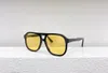 2023 Nouvelles lunettes de soleil design pour hommes et femmes Couple style Top Frame Aviator Lunettes de mode Haute qualité haut de gamme 9 couleurs au choix