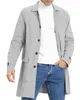 Chaquetas para hombre Chaquetas de diseñador para hombre Slim Fit Single Breasted Casual Long Trench Coat Ligero Solapa Fall Windbreaker Overcoat 2023.22