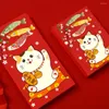 Present Wrap Year Cartoon Ox Red Envelope Paper Children's Chinese Style 2023 Kuvert