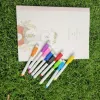 Whiteboard Marker Magnetic Whiteboard Pen Dry Erase White Board Markers Magnet Pens Built In Eraser Office School Supplies LX4072 LL