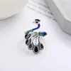 Cluster Rings S925 Sterling Silver Peacock Phoenix For Women And Men Natural Resin Inlaid Design Fashionable Vintage Style