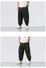 Pantalons pour hommes Saison Marchandises Printemps Hommes Lâche Harem Chinois Lin Surpoids Pantalons De Survêtement Haute Qualité Pantalon Décontracté Mâle