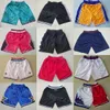 Pantalons de survêtement pour hommes avec poche de basket-ball Zipper Fly Shorts de sport Taille élastique Cousu Running HipPop Just Don Drawstring Pant Team Solid Zip Up Wear Victor Wembanyama