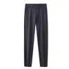 Pantaloni da uomo 2023 Classic Fashion El Style Primavera/Autunno Uomo Casual Slim Trending Plaid Business Stretch