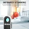 Infraroodcameradetector Anti-bewakingscamera Anti-piraterij Hotel kan mini-beveiligingscamera's scannen door inbraakalarm en verlichting om uw veiligheid en privacy te beschermen,