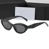 Designer Sunglasses Small Frame Sunglass for Women Men Sun glass Goggle Adumbral Colorful Option Cat Eye Eyeglasses