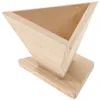 Dinnerware Sets Sushi Kid Tools Dumpling Molds Kitchen Accessory Wood Baking Chinese Triangular