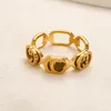 Moda luxo noivado 18k anéis banhados a ouro amor anel de casamento designer jóias 2023 novo luxo aço inoxidável sem fade anel verão feminino quente marca jóias
